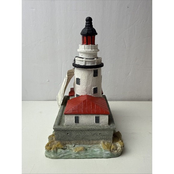 Chicago Harbor Il Scaasis Lighthouse 2/99 Signed. - Picture 5 of 6